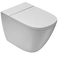 Унитаз GLOBO STOCKHOLM напольный приставной цвет белый LA001BI — фото 1, Приставные унитазы