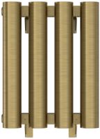 Отопительный радиатор Сунержа Кумир-0 300х260 4 секции Состаренная латунь арт-051-0340-3004 — фото 5, Радиаторы отопления