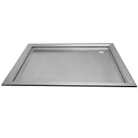 Поддон для душевой кабины 1000х1000х50 тип 1 арт-ПДДК1000_1000_50тип1 — фото 1, Стальные душевые поддоны