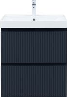 Тумба с раковиной Aquanet Джейн 60 цв.маренго (раковина Flat) 00332541 — фото 18, Тумбы с раковиной