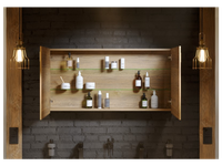 Товар: Зеркальный шкаф 80 см с двумя дверьми на петлях с доводчиком. Цвет белый арт-MOB0408+MOB0717W - фото 3 Зеркальный шкаф 80 см с двумя дверьми на петлях с доводчиком. Цвет белый арт-MOB0408+MOB0717W — фото 3, Зеркальные шкафы в ванную