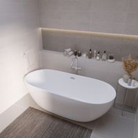 Ванна пристенная Grossman Classic GR-12501 (160х75x58) белый,1 место — фото 3, Акриловые ванны