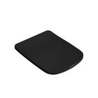 Сиденье для унитаза Grossman GR-4440BMS тонкое,черное матовое,1 место арт-49GR40BMS — фото 3, Сиденья для унитаза