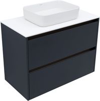 Тумба под раковину Allen Brau Activity 90 антрацит матовый/олива браш арт-1.34013.AM — фото 8, Тумбы под раковину