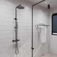 Стойка для душа Milacio Ultra ( ) черный матовый арт-MCU.151.MB — фото 9, Душевые стойки