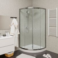 Ограждение VIVA90B N душевое Ceruttispa без поддона (90x90x195) — фото 275, Прямоугольные душевые уголки