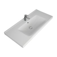 Раковина керамическая "Гармония-100" арт-641259 — фото 5, Раковины встраиваемые сверху