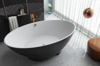 TRISTAN FS 196x117 BLACK 592560 — фото 1, Акриловые ванны