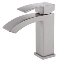 Смеситель ABBER Wasserfall AF8610SP для раковины, сатин — фото 1, Смесители для раковины