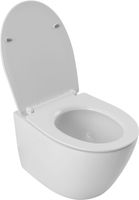 Товар: Унитаз подвесной Aquanet ZVEZDA ZV-1 белый - фото 2 Унитаз подвесной Aquanet ZVEZDA ZV-1 белый — фото 2, Подвесные унитазы