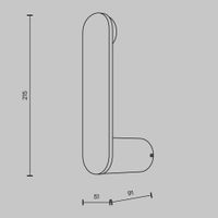 Настенный светильник (бра) Maytoni арт-MOD356WL-L4BS3K — фото 14, Бра