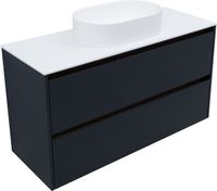 Тумба под раковину Allen Brau Activity 120 1.34015.AM антрацит матовый/олива браш — фото 8, Тумбы под раковину