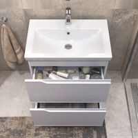 Товар: Тумба под раковину VIGO Neo 70 напольная белый (328) - фото 3 Тумба под раковину VIGO Neo 70 напольная белый (328) — фото 3, Тумбы под раковину