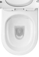 Унитаз-компакт Azario FRENTO 340x650х770 безободковый, в комплекте с бачком и сиденьем микролифт арт-AZ-2311 — фото 6, Напольные унитазы