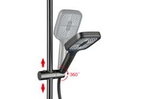 Товар: AQ3040BGM ПОЛАРИС душевая система (смеситель для ванны) 295х195мм, оружейная сталь - фото 5 AQ3040BGM ПОЛАРИС душевая система (смеситель для ванны) 295х195мм, оружейная сталь — фото 5, Душевые системы