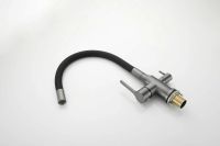 Смеситель для кухни с гибким изливом и подключением фильтра BELZ, оружейная сталь, арт-B76814-3 — фото 5, Смесители для кухни