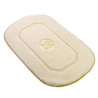 Товар: Коврик д/ванной комнаты овальный 60х100 см., вышивка логотип MIGLIORE, кремовый, окантовка золото арт-31941 - фото 7 Коврик д/ванной комнаты овальный 60х100 см., вышивка логотип MIGLIORE, кремовый, окантовка золото арт-31941 — фото 7, Коврики для ванной комнаты