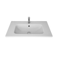 ЭЙФОРИЯ, 80 см, мебельный умывальник, керамический, Dreja арт-640177 — фото 1, Раковины подвесные