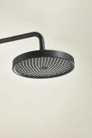 Душевая система с тропическим душем и смесителем BELZ, поворотный излив, черный, арт-B24813-7 — фото 4, Душевые стойки