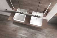 Раковина накладная ABBER Stein AS2634 белая матовая — фото 3, Раковины накладные