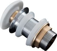 Товар: Донный клапан Aquanet белый матовый, без перелива арт-00330951 - фото 3 Донный клапан Aquanet белый матовый, без перелива арт-00330951 — фото 3, Донные клапаны