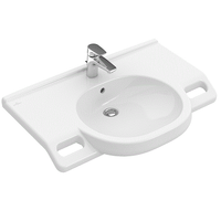 Товар: Раковина, Villeroy&Boch, O'Novo Vita, ширина, мм-800, глубина, мм-550, высота, мм-190, тип установки-подвесной, отверстия для смесителя-1, перелив-есть, материал-керамика, цвет-альпийский белый арт-41208001 - фото 1 Раковина, Villeroy&Boch, O'Novo Vita, ширина, мм-800, глубина, мм-550, высота, мм-190, тип установки-подвесной, отверстия для смесителя-1, перелив-есть, материал-керамика, цвет-альпийский белый арт-41208001 — фото 1, Раковины подвесные