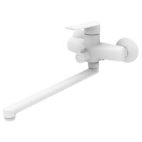 Смеситель для ванны ESKO LG31W, белый — фото 1, Смеситель для ванны