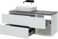 Товар: Тумба под раковину Allen Brau Infinity 120 L белый матовый арт-1.21005.WM - фото 3 Тумба под раковину Allen Brau Infinity 120 L белый матовый арт-1.21005.WM — фото 3, Тумбы под раковину