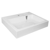 Товар: Раковина Azario Etna NEW 600х500х100 литьевой мрамор, сифон в комплекте, белая арт-CS00086607 - фото 2 Раковина Azario Etna NEW 600х500х100 литьевой мрамор, сифон в комплекте, белая арт-CS00086607 — фото 2, Раковины на стиральную машину