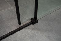 Товар: Душевая дверь Aquanet Pleasure 150, прозрачное стекло арт-AE60-N-150H200U-BT - фото 4 Душевая дверь Aquanet Pleasure 150, прозрачное стекло арт-AE60-N-150H200U-BT — фото 4, Раздвижные душевые двери