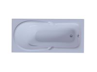 Акриловая ванна Aquatek Леда 170x80 прямоугольная, слив справа, с каркасом и экраном, без гидромассажа арт-LED170-0000052 — фото 3, Акриловые ванны