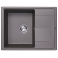 Кухонная мойка ABBER Quarz AQ2903G серый — фото 1, Кухонные мойки