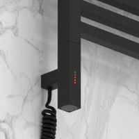 Полотенцесушитель электрический Сунержа Модус 3.1 1200х400 МЭМ левый Тёмный титан муар арт-15-5900-1240 — фото 2, Электрические полотенцесушители