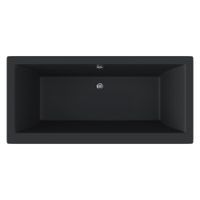 Ванна BERGES акриловая TARI 180х80, черный матовый арт-053029 — фото 1, Акриловые ванны
