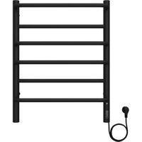 Полотенцесушитель электрический Terminus Евромикс П6 45х60 КС 905, черный матовый 4670078557049 — фото 1, Электрические полотенцесушители
