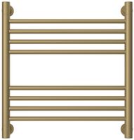 Полотенцесушитель водяной Сунержа Богема+ прямая 500х500 Матовое золото арт-032-0220-5050 — фото 1, Водяные полотенцесушители