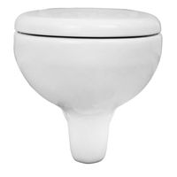 Унитаз подвесной Azario STELLA 370х400х550 ободковый, с быстросъемным сидением микролифт, белый арт-AZ-VT005+AZ-VT005sc — фото 6, Подвесные унитазы