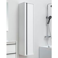 Шкаф-пенал Aquanet Lino 35 белый матовый 00253909 — фото 1, Пеналы для ванной комнаты