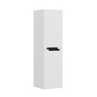 Пенал ORKA Lodi 40 подвесной, белый, черный, универсальный 3007786 — фото 1, Пеналы для ванной комнаты