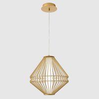 Товар: Светильник подвесной арт-CUADRA SP15W LED GOLD - фото 1 Светильник подвесной арт-CUADRA SP15W LED GOLD — фото 1, Подвесные светильники