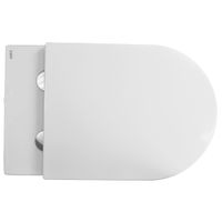 Унитаз приставной Azario Teramo 580х360х430 безободковый, быстросъемное сиденье с микролифтом арт-AZ-1003DNR — фото 6, Приставные унитазы