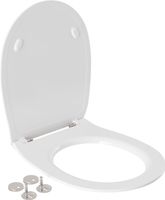 Крышка-сиденье для унитаза Allen Brau Fantasy Smartfix, Soft-Close 4.11005.20 белый глянец — фото 1, Сиденья для унитаза