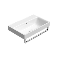 Товар: раковина подвесная/встраиваемая NUBES 60x40 для 3-секционного смесителя белый арт-9683311 - фото 3 раковина подвесная/встраиваемая NUBES 60x40 для 3-секционного смесителя белый арт-9683311 — фото 3, Раковины подвесные