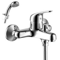 Y40 Смеситель для ванны, монолитный излив 163мм(к/40), р/ОД, хром, ROS, Y40-30 — фото 1, Смеситель для ванны