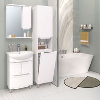 Тумба напольная VIKTORIA 55 /1ящ/ AQUA DE MARCO 2055CVIC/EL/1 — фото 10, Тумбы под раковину