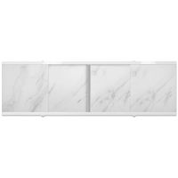 экран под ванну Rumba 170 белый мрамор MELODIA MBSR17002 — фото 1, Экраны для ванн