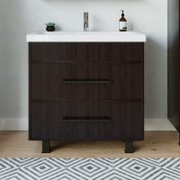 Товар: Тумба под раковину напольная Бриклаер ЧИЛИ венге, 80 см 4627125415111 - фото 1 Тумба под раковину напольная Бриклаер ЧИЛИ венге, 80 см 4627125415111 — фото 1, Тумбы с раковиной