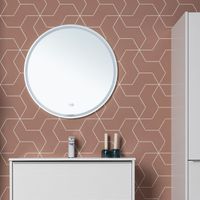 Зеркало Aquanet Optima 80 с LED подсветкой 00304264 — фото 8, Зеркала в ванную комнату