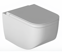 Товар: Унитаз HATRIA NEXT подвесной безободковый цвет белый матовый арт-A0Y1F125 - фото 1 Унитаз HATRIA NEXT подвесной безободковый цвет белый матовый арт-A0Y1F125 — фото 1, Подвесные унитазы