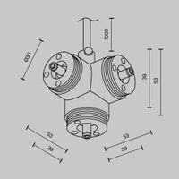 Комплектующие для систем освещения с токоведущими элементами Technical CA016TC-P-B — фото 5, Комплектующие для освещения